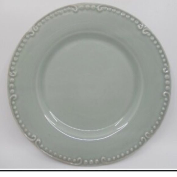 New Skyros Designs Isabella ice blue color charger plate set of 4